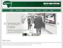 Tablet Screenshot of bonamidia.com.br
